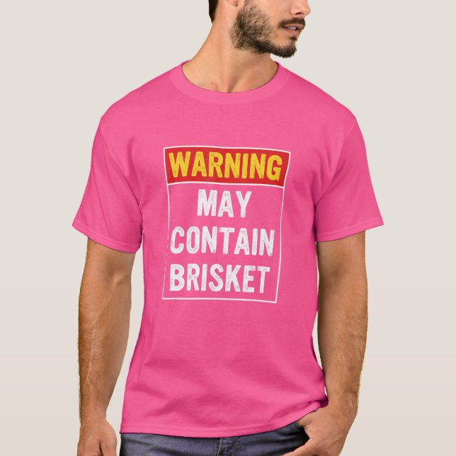 Varning kan innehålla skannerapparat t shirt (Framsida)