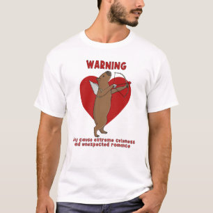 Varning Kan orsaka extrem gullighet och oväntad T Shirt