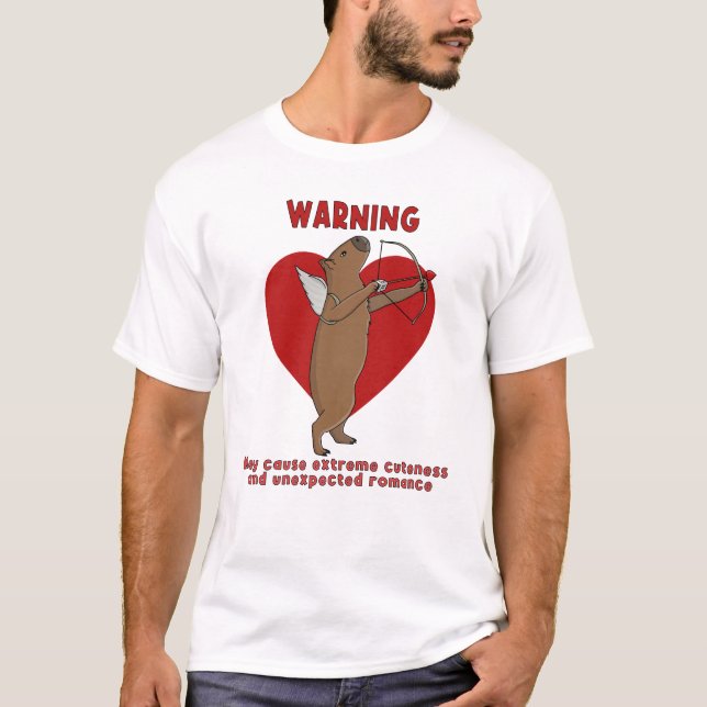 Varning Kan orsaka extrem gullighet och oväntad  T Shirt (Framsida)
