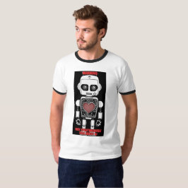 Varning: Kan prata om AI Herrens Ringarmad T-Shirt