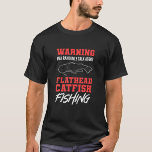 Varning kan slumpmässigt tala om tonfiskfångst F T Shirt