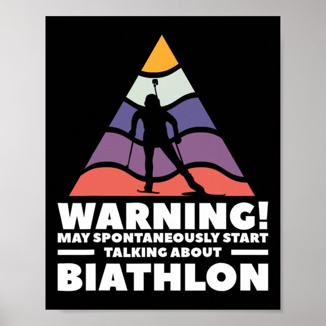 Varning kan spontant börja prata om Biat Poster (Framsidan)