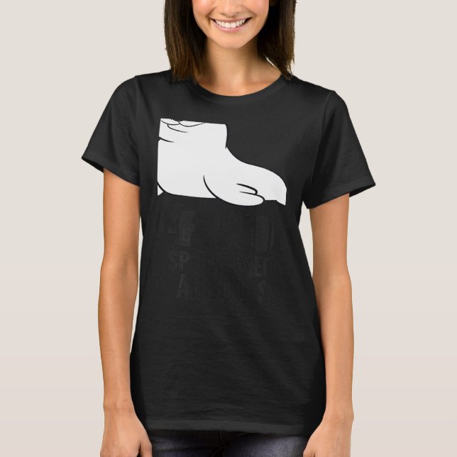 Varning kan spontant tala om Sälar T Shirt (Framsida)