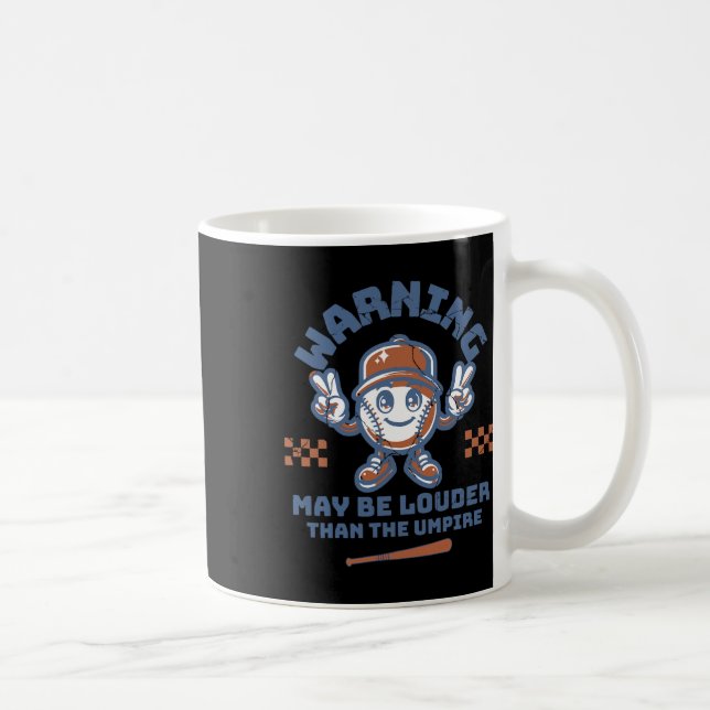 Varning Kan Vara Högre Än Domaren Matchdag Bys Kaffemugg (Höger)