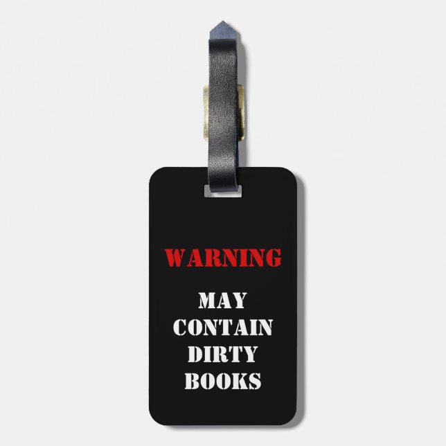 Varning: Maj innehåller smutsar ner bokar Bagagebricka (Baksidan Lodrät)