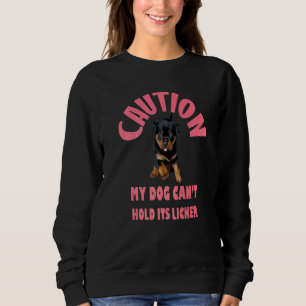 Varning Min Hund Kan Inte Hålla Sin Drunkna Rottwe T Shirt