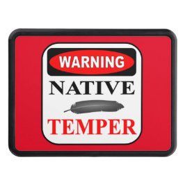 VARNING: NATIV TEMPER 2' HITCH COVER DRAGKROKSSKYDD