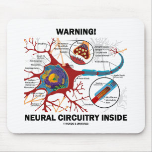 Varning! Neural strömkretsinsida (NeuronSynapse) Musmatta