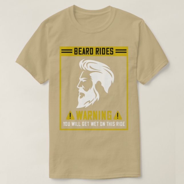 Varning om att du kommer att få Blöt om den här ri T Shirt (Design framsida)