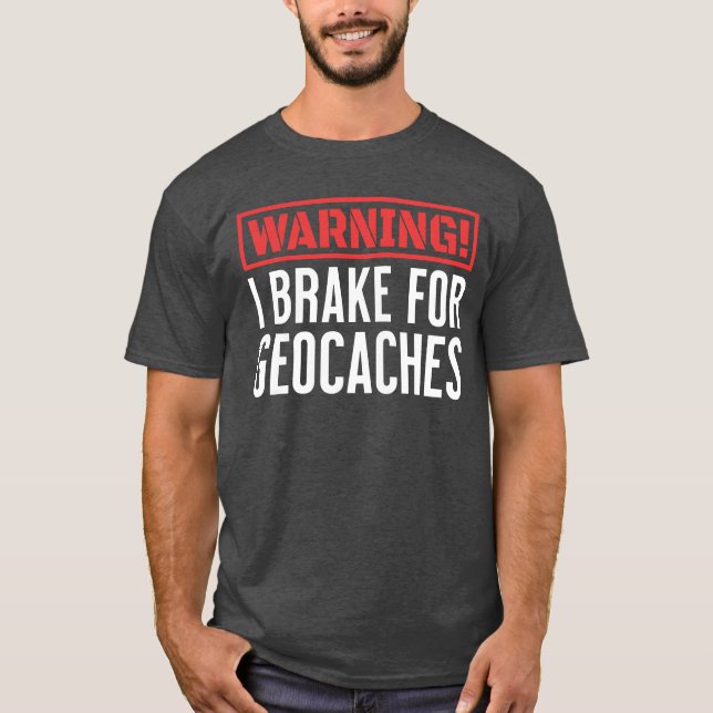 Varning om att jag brustit för utegångsspel t shirt (Framsida)