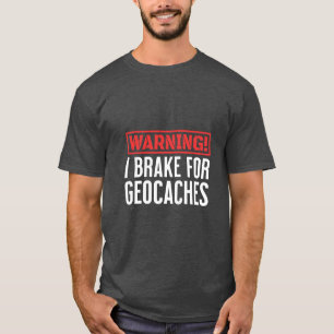 Varning om att jag brustit för utegångsspel t shirt
