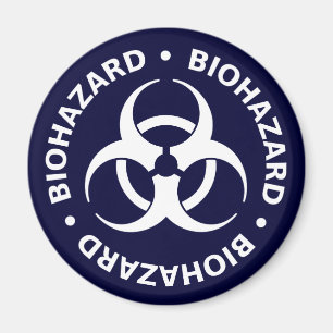 Varning om biofara magnet