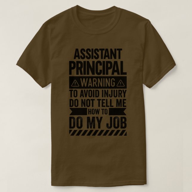Varning om biträdande kapitalbelopp t shirt (Design framsida)