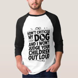 Varning om hundägare t shirt