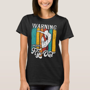 Varning om jag kan komma att vända Gymnast Gymnast T Shirt