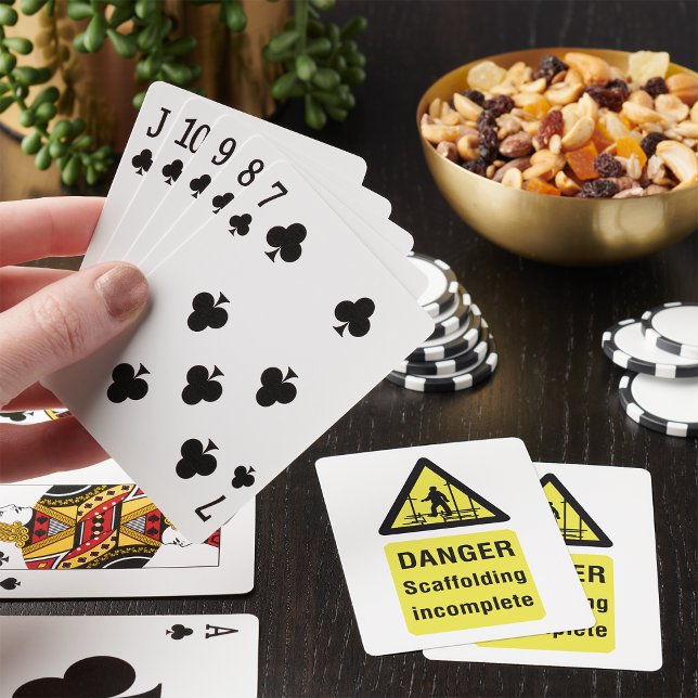 Varning om olämplig platsvarning vid riskklassific casinokort (Skapare uppladdad)