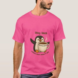 Varning om Penguin-kaffe T Shirt