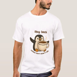 Varning om Penguin-kaffe T Shirt