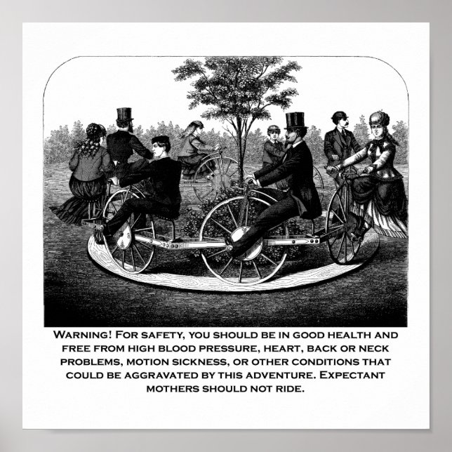 Varning om Underlägg av rullar Poster (Framsidan)