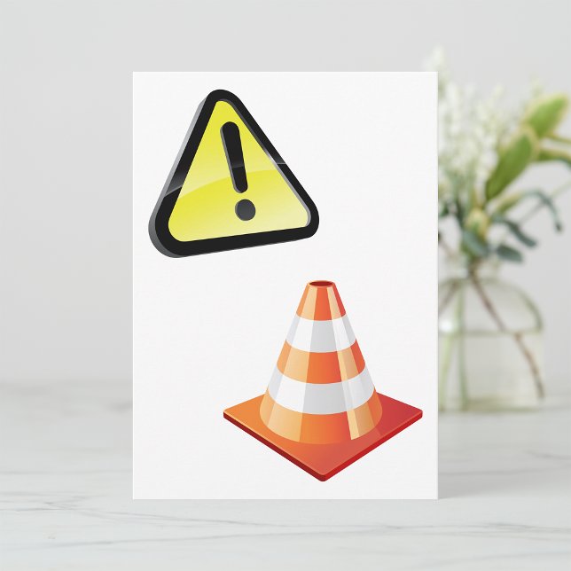 Varning om varningstrafik, tonvarning inbjudningar (Skapare uppladdad)