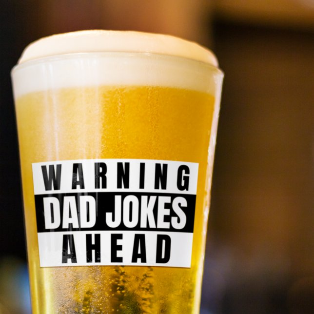 Varning Pappa Jokes Ahead Glaskopp (Skapare uppladdad)
