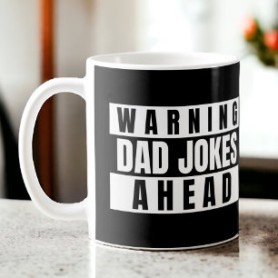 Varning Pappa Jokes Ahead Kaffemugg
