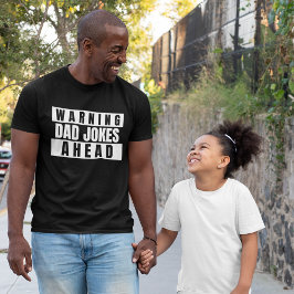 Varning Pappa Jokes Ahead T Shirt