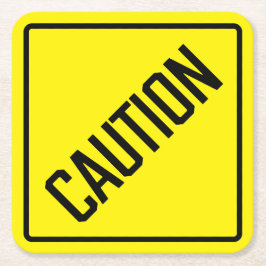 Varning Papper Underlägg