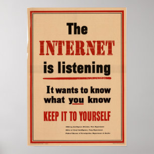 Varning! Poster