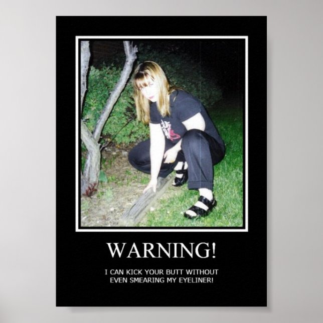 Varning Poster (Framsidan)