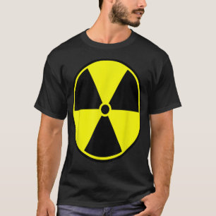 Varning Radioaktiv Strålning Risk Kärnkraft Varnin T Shirt