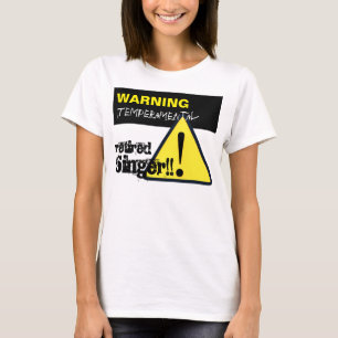Varning  signatur Temperbasic Redraget Singer W T Shirt