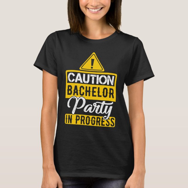 Varning Sjungkarlsgrej Pågår T Shirt (Framsida)