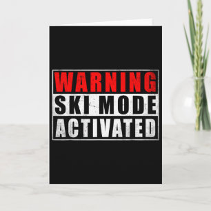 Varning Skidlsläge Aktiverat 1 Kort