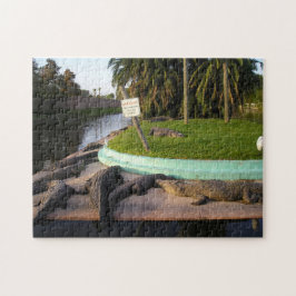 Varning! Skräppare kommer att ätas! Pussel