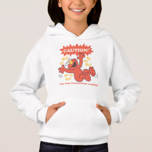Varning Skrattande Elmo Framför T Shirt
