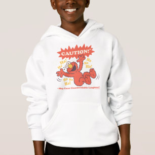 Varning Skrattande Elmo Framför T Shirt