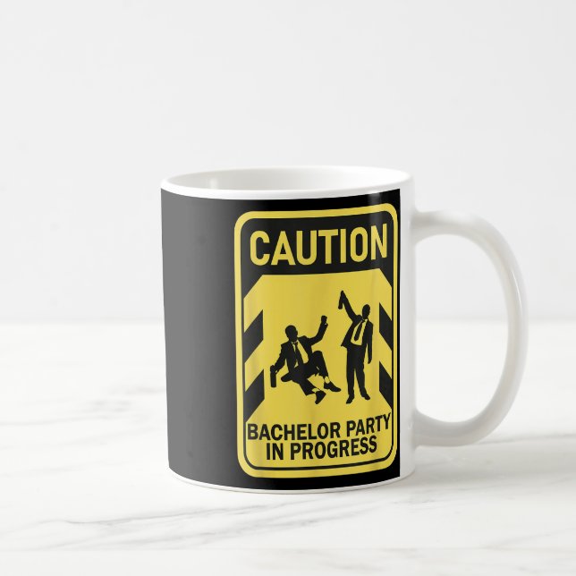 Varning Spenarträff Pågår Rolig Spenare  Kaffemugg (Höger)