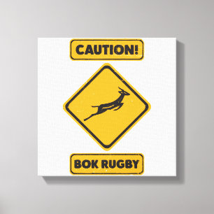 Varning - SpringBoks Korsar Canvastryck