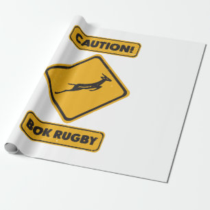 Varning - SpringBoks Korsar Presentpapper