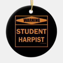 Varning! Student Harpist!