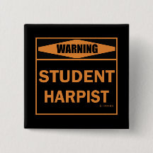 Varning! Student Harpist!
