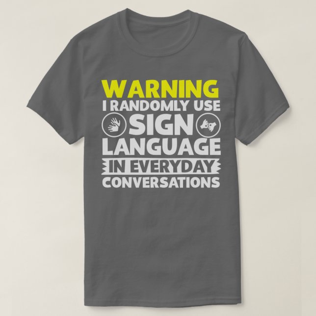 Varning T Shirt (Design framsida)