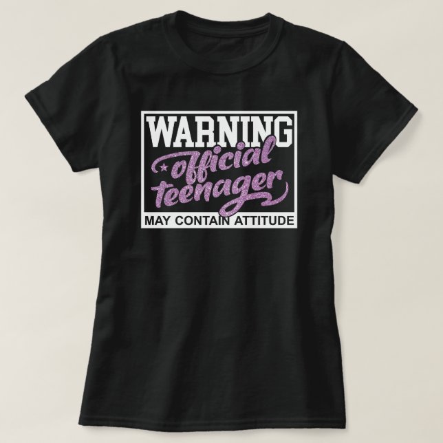 Varning T Shirt (Design framsida)