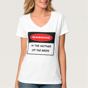 VARNING T SHIRT, bröllop Tee