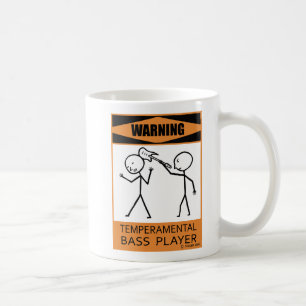 Varning Temperbasic Bass Player Coffee Mugg