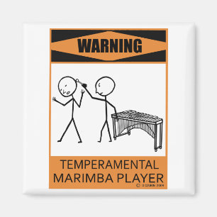 Varning Temperbasic Marimba Player Magnet