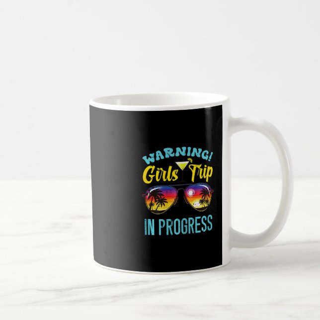 Varning Tjejresans framsteg Singlar Sommarlov Kaffemugg (Höger)