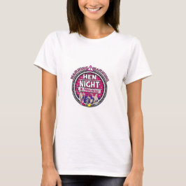 Varning vid natten pågår tee shirt