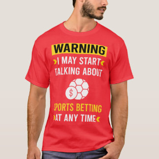 Varning vid sportvaddering t shirt